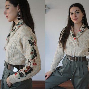 Vintage 1990s xs small Eddie Bauer pullover knit